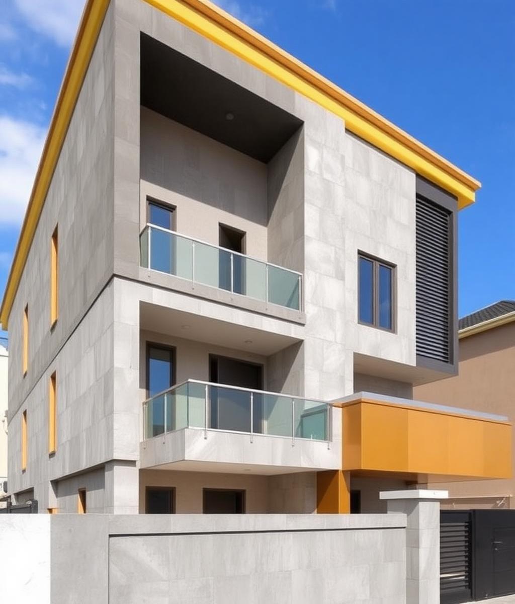 Immeuble moderne construit par THIÈS-HABITAT