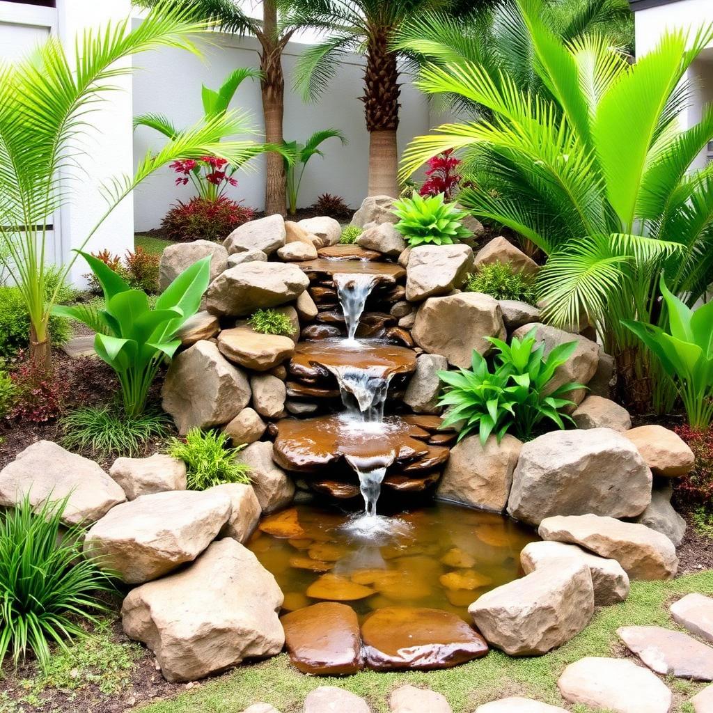 Cascade & paysagisme
